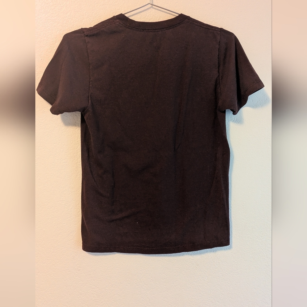 Deep Eggplant Graphic T-Shirt - Picture 2 of 3
